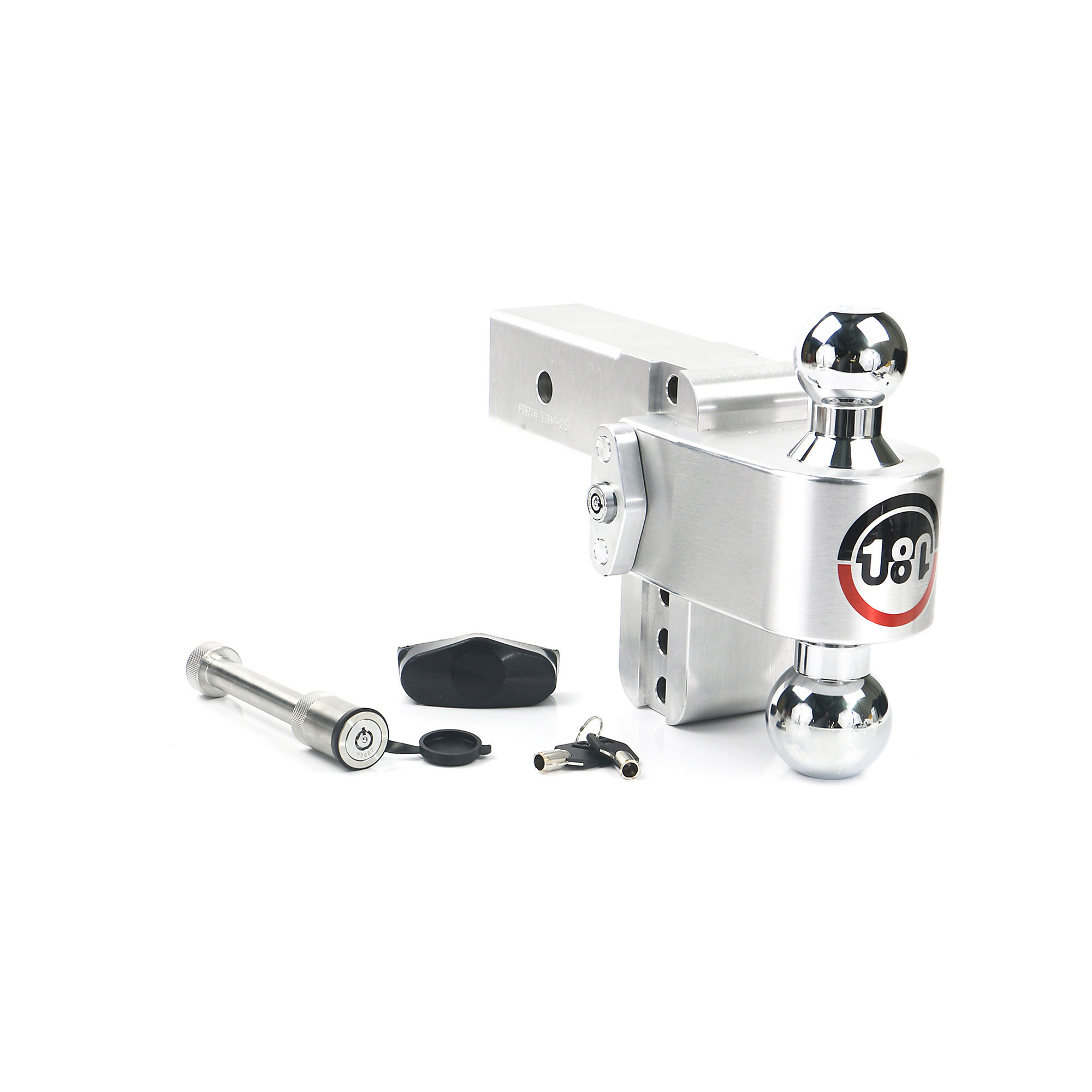 Weigh-Safe TB Drop Hitch - 4in. Drop, 2.5in. Shank, 18500-Lb. Gross Towing Weight, 2-5/16in. Ball Diameter, Class V, Model# CTB4-2.5-KA